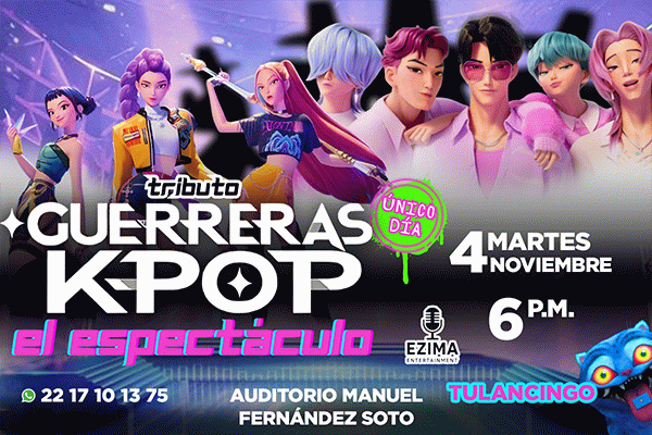 img_Tributo Guerreras K- Pop  el espectáculo, Tulancingo